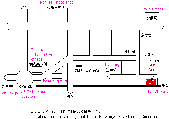 Map of Tateyama